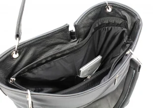 Torebka Skórzana MAGRE (PL) ELA BIS Skóra Naturalna CZARNY - Torebki damskie Torebka Skórzana MAGRE (PL) ELA BIS Skóra Naturalna CZARNY - Torebki damskie - miniaturka - grafika 8