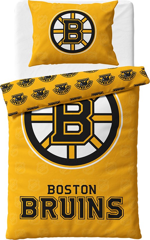 Pościel hokejowa NHL Boston Bruins Rozmiar: 140x200 + 70x90 cm