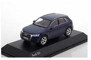 Samochody i pojazdy dla dzieci - Spark Model Audi Q5 2016 Navarra Blue 1:43 5011605632 - miniaturka - grafika 1