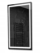 Lustra - ﻿Lustro łazienkowe podświetlane LED 60x70 Atlanta - miniaturka - grafika 1