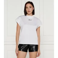 Koszulki i topy damskie - Karl Lagerfeld T-shirt SIGNATURE Regular Fit - miniaturka - grafika 1