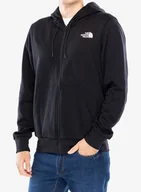 Bluzy sportowe męskie - Bluza rozpinana The North Face Simple Dome Full Zip Hoodie - tnf black - miniaturka - grafika 1