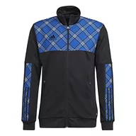 Kurtki męskie - adidas Męska kurtka strzelecka Tkjkt Ad, czarna/królewski błękit, XXL, czarny/królewski błękit, XXL - miniaturka - grafika 1
