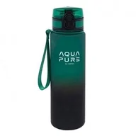 Bidony dla dzieci - Bidon Aqua Pure green/black 600ml Astra - miniaturka - grafika 1