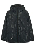 Kurtki narciarskie - Quiksilver Kurtka snowboardowa Mission EQBTJ03199 Szary Regular Fit - miniaturka - grafika 1