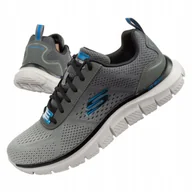 Buty sportowe męskie - Skechers Track-ripkent Szary 42 - miniaturka - grafika 1