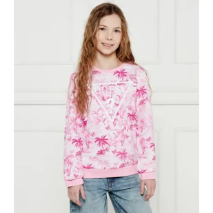 Guess Bluza Regular Fit - Bluzy dla dziewczynek - miniaturka - grafika 1