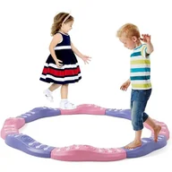 Zabawki sensoryczne - Mata Ścieżka Sensoryczna Modułowy Tor Balansowy Równoważnia Koło - miniaturka - grafika 1