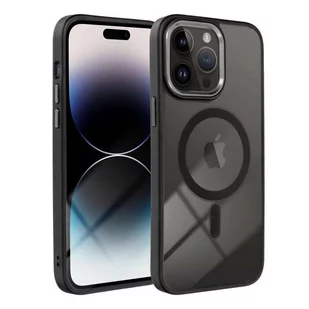 Clear Mag Cover Magsafe Pancerne Żelowe Elastyczne Etui Do Iphone 13 Czarne - Pozostałe akcesoria do telefonów - miniaturka - grafika 1