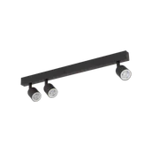 Lampy sufitowe - Top lampa sufitowa (spot) 3-punktowa czarna 4762 - miniaturka - grafika 1