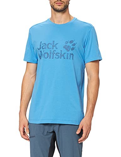 Jack Wolfskin Męska koszulka z logo marki