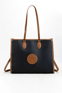 Shopperka Nobo z monogramem - Torebki damskie - miniaturka - grafika 1
