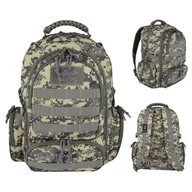 Plecaki szkolne i tornistry - St. Right Plecak Szkolny Młozieżowy Duży Czterokomorowy Military Digital Camo - miniaturka - grafika 1
