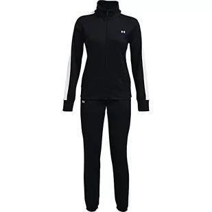 Under Armour Damskie spodnie damskie Ua Tricot Tracksuit, czarne, 1365147, rozmiar XS - Spodnie damskie - miniaturka - grafika 1