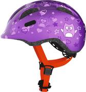 Kaski rowerowe - FIRST BIKE FIRST BIKE Kask Abus Smiley 2 Purple S 45-50 cm) - miniaturka - grafika 1