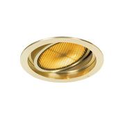 Oprawy, klosze i abażury - QAZQA Moderne inbouwspot goud verstelbaar - Coop 111 Honey - miniaturka - grafika 1