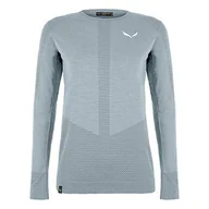 Koszulki i topy damskie - Salewa damska koszulka W Zebru Responsive L/S, ciemny denim, 46/40 - miniaturka - grafika 1