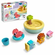 Klocki - LEGO Duplo Zabawa w kąpieli pływająca wyspa ze zwierzątkami 10966 - miniaturka - grafika 1