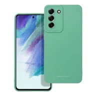 Etui i futerały do telefonów - Roar Futerał Luna Case do Samsung Galaxy S21 FE zielony - miniaturka - grafika 1