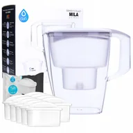 Dzbanki filtrujące - Dzbanek Dafi Mila 3L Led + 9 Wkład Unimax Do Wody - miniaturka - grafika 1