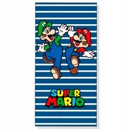 Okrycia kąpielowe dla dzieci - Ręcznik SUPER MARIO plażowy szybkoschnący 70x140 - miniaturka - grafika 1