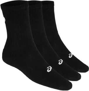 Asics Skarpety 3 Pack Crew Sock Black r. 39-42 - Skarpety termoaktywne - miniaturka - grafika 1