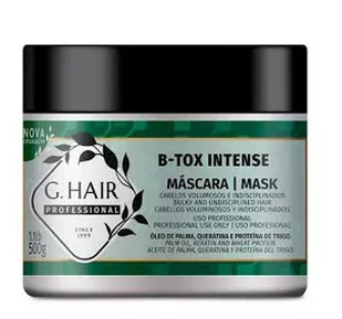 Inoar, G. Hair B-Tox Intense, Maska Redukująca Objętość Włosów, 500g - Maski do włosów - miniaturka - grafika 1