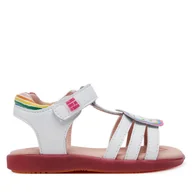 Buty dla dziewczynek - Sandały Agatha Ruiz de la Prada 252963 M Biały - miniaturka - grafika 1