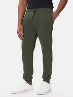 Spodnie sportowe męskie - HUGO Spodnie dresowe Dayote232 50489617 Zielony Regular Fit - miniaturka - grafika 1