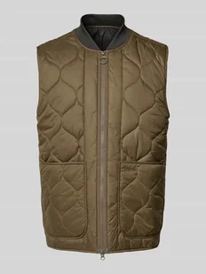 Kamizelka pikowana o kroju regular fit z dwustronnym zamkiem błyskawicznym - Kamizelki męskie Kamizelka pikowana o kroju regular fit z dwustronnym zamkiem błyskawicznym - Kamizelki męskie - miniaturka - grafika 1