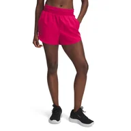 Spodenki damskie - Damskie Spodenki UNDER ARMOUR UA VANISH 3IN SHORT 1376935-681 – Bordowy - miniaturka - grafika 1