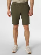 Spodenki męskie - Tommy Hilfiger - Spodenki dresowe męskie  Harlem, zielony - miniaturka - grafika 1