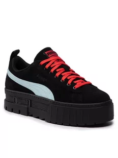 Puma Sneakersy Mayze Sd X Dua Lipa 387294 05 Czarny - Sneakersy damskie - miniaturka - grafika 1