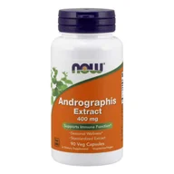 Suplementy diety - Now Foods Now Andrographis extract 400mg 90 kap - miniaturka - grafika 1