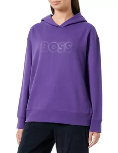 BOSS Bluza damska, Open Purple551, L - Bluzy damskie - miniaturka - grafika 1
