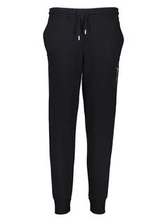 Spodnie sportowe damskie - Bench Spodnie dresowe "Nomi" w kolorze czarnym - grafika 1