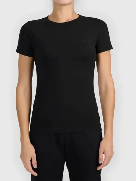 Koszulka Damska 4f T-shirt Sportowy Bawełniany Treningowy S F3306 Ss26