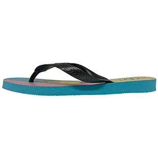 Havaianas Unisex HAV. Simpsons klapki japonki, niebieski/czarny, 5 UK, niebieski czarny - Moda i Uroda OUTLET - miniaturka - grafika 1