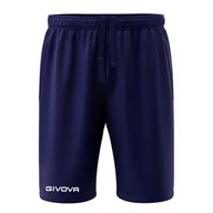 Spodnie sportowe damskie - Shorts Sportowe Givova One Niebieskie dla Mężczyzn - Oddychające i Lekkie - miniaturka - grafika 1
