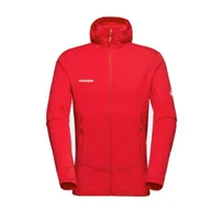 Bluzy narciarskie - Bluza rozpinana męska Mammut Taiss Light ML Hooded Jacket - miniaturka - grafika 1