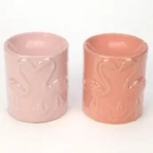 Aromaterapia - Ceramiczny Kominek do aromaterapii - Różowy Flaming - miniaturka - grafika 1