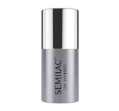 Lakiery hybrydowe - Semilac Semilac Top Matowy Total No Wipe Uv Hybrid - miniaturka - grafika 1