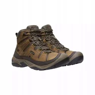 Buty sportowe męskie - Buty trekkingowe męskie Keen Circadia MID Wp 43 - miniaturka - grafika 1
