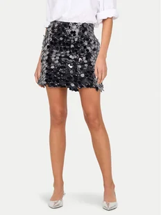 ONLY Spódnica mini Jadel 15336231 Szary Regular Fit - Spódnice - miniaturka - grafika 1