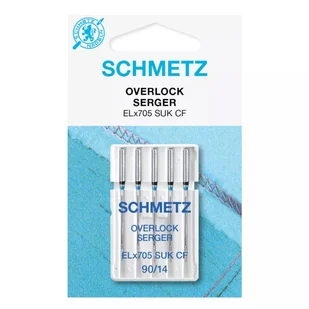Igły do owerloków i coverów ELx705 do dzianin Schmetz 5x90 - Akcesoria i części do maszyn do szycia Igły do owerloków i coverów ELx705 do dzianin Schmetz 5x90 - Akcesoria i części do maszyn do szycia - miniaturka - grafika 1