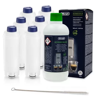 Zestaw Do Delonghi AL-S002 6szt, Odkamieniacz EcoDecalk 500ml 1szt Szczotka AQ-434 - Akcesoria i części do ekspresów do kawy - miniaturka - grafika 1
