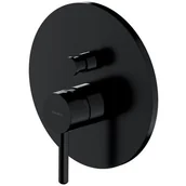 Baterie wannowe i prysznicowe - Omnires Bateria wannowa podtynkowa czarny mat Omnires Y Y1235BL - miniaturka - grafika 1