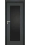 Drzwi wewnętrzne - Pol-Skone Dzwi Wewnętrzne Z Tablicą Sempre Z A/Z Antracyt - miniaturka - grafika 1