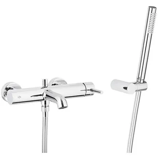 Bateria wannowa natynkowa KFA ARMATURA Moza 5034-520-00 Chrom - Baterie wannowe i prysznicowe - miniaturka - grafika 1