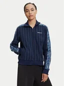 Bluzy damskie - adidas Bluza Liberty London Tonal Blocked JC5306 Granatowy Regular Fit - miniaturka - grafika 1